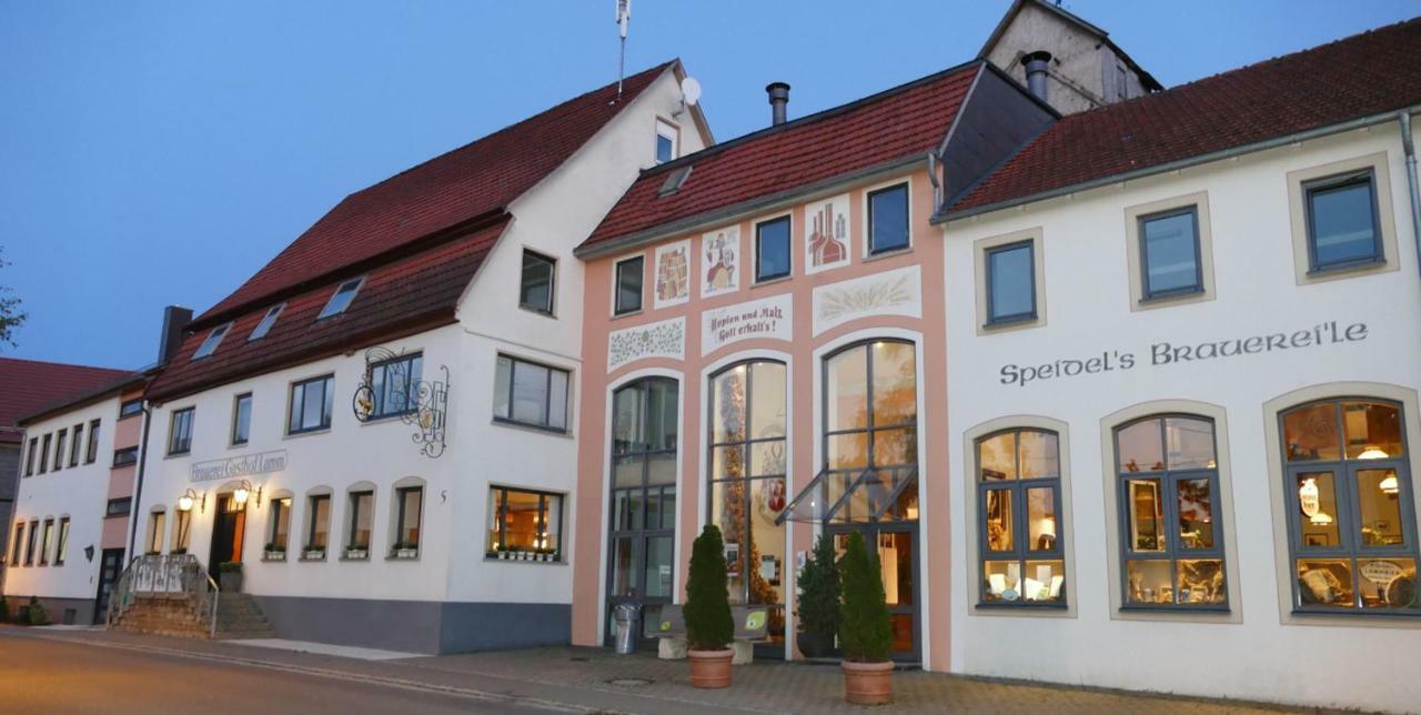 Speidel'S Braumanufaktur Hotel Ödenwaldstetten Buitenkant foto